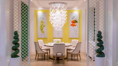 The white table cloths at Rhodes W1 have been removed.