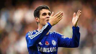 Right midfield: Oscar, Chelsea. Scored perhaps the goal of the weekend with the outside of his right foot as Chelsea saw off local rivals QPR in a tight derby. (Photo: Mike Hewitt / Getty Images)