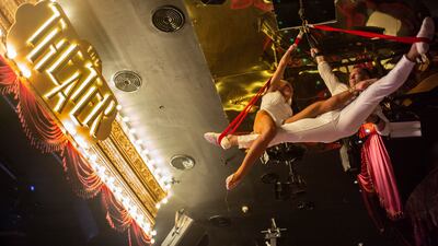 Behind the scenes with performers at The Theatre in The Fairmont, Dubai