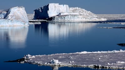 The polynya in the Weddell Sea, Antarctica. Getty Images