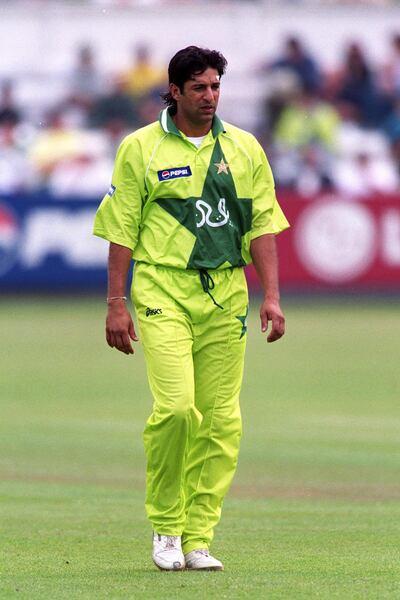 Wasim Akram led Pakistan to the 1999 World Cup final where his side got thrashed by Australia. Alamy Stock Photo