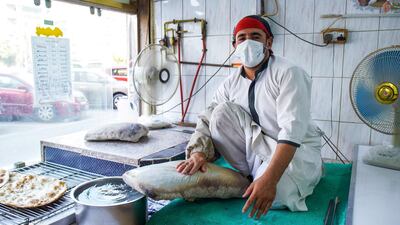 Abdul Rahman has been working at Naser Bader Bakery along Al Falah Street, Abu Dhabi for almost five years now.