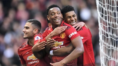 HIT: Anthony Martial - announced his arrival in the Premier League with a superb solo goal against Liverpool in 2015 that left Martin Skrtel in knots. On his day the Frenchman is one of the most difficult to contain forwards in the Premier League, but those days need to become a little more regular. Getty Images