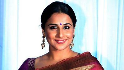 The Bollywood film actress Vidya Balan. AFP