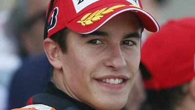 When it comes to poles on the season, Honda MotoGP rider Marc Marquez's number goes up to 11. Albert Gea / Reuters