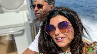 Bollywood star Sen was the first Indian woman to be crowned Miss Universe, winning the pageant in 1994. Photo: @lalitkmodi / Instagram