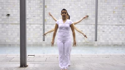 Still from Natalia Lozano Sanchez's, An Expression of Fingerspelling. Courtesy: DUCTAC