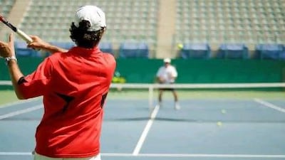 Dubai Tennis Academy is run by two highly experienced coaches and offers private lessons as well as clinics for women and children's group sessions. Courtesy Dubai Tennis Academy