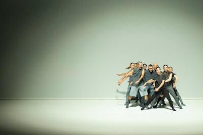 Greek choreographer Christos Papadopoulos’s Mellowing, with Berlin’s Dance On Ensemble. Photo: Jubal Battisti