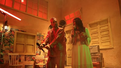 Ali Sethi and Shae Gill, known for their viral hit 'Pasoori', are the headliners at the first Coke Studio Live in Dubai's Coca-Cola Arena. Photo: Coke Studio