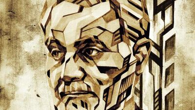 Major General Qassem Suleimani, the man at the heart of Iran’s military power. Illustration by Tadaomi Shibuya