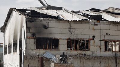 Russia and Ukraine accused each other Friday of shelling a prison in a separatist region of eastern Ukraine, an attack that reportedly killed dozens of Ukrainian military prisoners. AP.