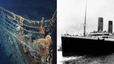 US company OceanGate Expeditions is to take groups of divers down 3,800 metres to the 'RMS Titanic' wreck in five-person submersibles from May 2021. WikiCommons, PA Images