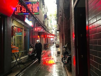 The Islamic quarter of Xi’an, China, is full of women’s mosques, most of which have an affiliated mosque for men. Anna Zacharias / The National