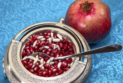 The writer found it easier to break her fast with a light snack rather than a rich meal at iftar. Victor Besa / The National