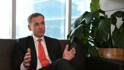 Brad Staples, the chief executive of Apco Europe, Middle East, Africa and India, says the company is aggressively establishing a presence across the region. Pawan Singh / The National