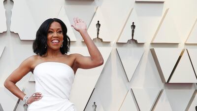 Regina King in Oscar de la Renta. Photo: Reuters