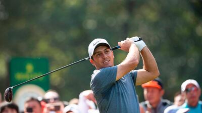 Francesco Molinari of Italy leads the Race to Dubai standings. AFP