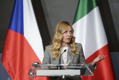 Italian Prime Minister Giorgia Meloni is one of many European politicians calling for extended subsidies to contain the effect of inflation. Bloomberg