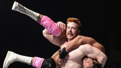 The WWE Superstar Sheamus says he won't be playing Darth Vader any time soon. Courtesy WWE