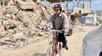 Cycling in Gaza has become commonplace. Photo: Somayya Al Sharif