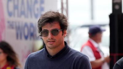 Ferrari driver Carlos Sainz. AP