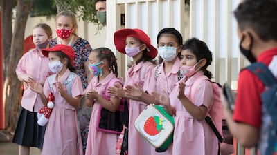 Fee increases proposed by non-profit schools are approved by the KHDA after the school board signs them off. Ruel Pableo for The National