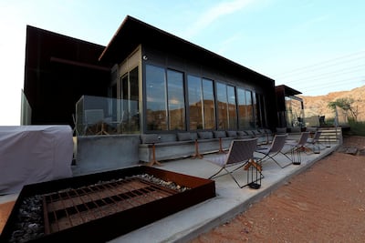 Anarchitect took full control of Al Faya Lodge project. Satish Kumar / The National
