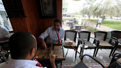 Most people think that shisha is safer than cigarettes. Ravindranath K / The National