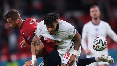 Tyrone Mings N/R - On for Stones after 78. Fine as England made it nine unbeaten. AFP