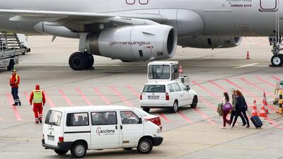 Lufthansa customers travelling on key routes such as London Heathrow to Berlin or London Heathrow to Hamburg will be doing so on germanwings flights. Adam Berry / Getty Images