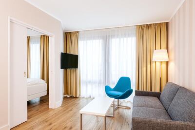 A room in the NH Dortmund hotel. Courtesy NH Hotel Group