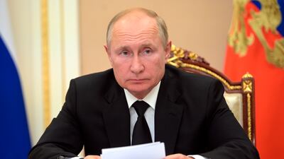 The Kremlin says Russian President Vladimir Putin is self-isolating because of coronavirus cases among his inner circle. AP