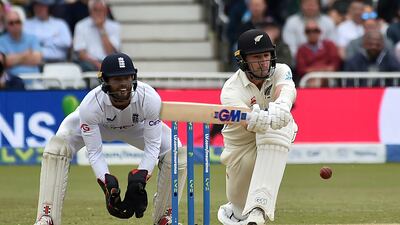 New Zealand's Will Young plays a shot on his way to 56. AP