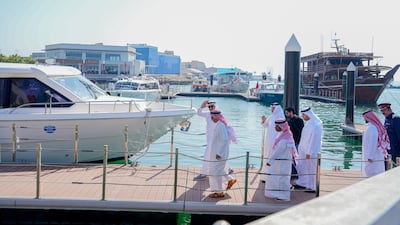 The international passenger ferry will operate between Saadah Marina on Bahrain's Muharraq Island and Al Ruwais Port in Qatar. Photo: Masar Group