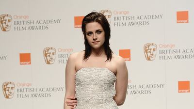 Kristen Stewart, in Chanel, attends the Baftas at the Royal Opera House on February 21, 2010 in London, England.