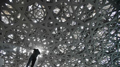 Museums across Abu Dhabi will host a selection of events and exhibitions in April. AFP