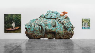 Philip Mueller's latest exhibition, The Last Days of Soft Machine, at Carbon 12. Photo by Anna Shtraus. Courtesy Carbon 12