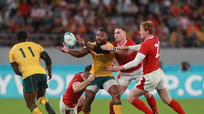9). Australia’s Samu Kerevi apology. The Wallabies centre said he may have to switch codes to rugby league after being penalized for a high forearm on Rhys Patchell. Fair play to Kerevi, though, he did seek out the Welsh back to apologise, even though he clearly felt he had done nothing wrong. Reuters