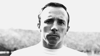 Nobby Stiles in his England shirt in 1966. PA