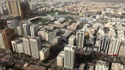 While rents have fallen in Abu Dhabi, pictured, Dubai remains more affordable.