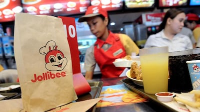 Jollibee is set to open its first branch in Abu Dhabi on the third floor of Mushrif Mall. Jay Directo / AFP