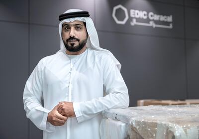 Hamad Al Ameri, business development director at EDIC. Victor Besa / The National