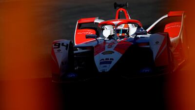 Alex Lynn of Great Britain driving Mahindra Racing. Getty