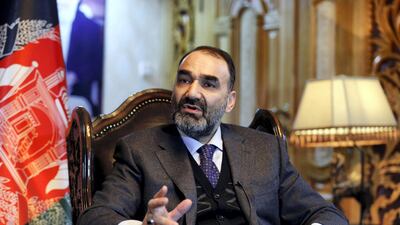 Sacked but refusing to go: Atta Mohammad Noor, governor of the Balkh province, northern Afghanistan. Mohammad Ismail / Reuters