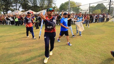 KLANG, MALAYSIA - SEPTEMBER 12: Pictures from the final match between Nepal and UAE held at the Bayuemas Oval on September 12, 2026 in Klang, Selangor, Malaysia. (Photo by Peter Lim/PhotoDesk.com.my) for Asian Cricket Council