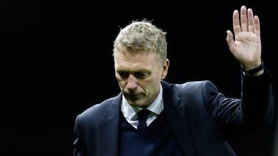 David Moyes lasted 10 months on the job at Manchester United. Paul Thomas / Getty Images / April 21, 2014