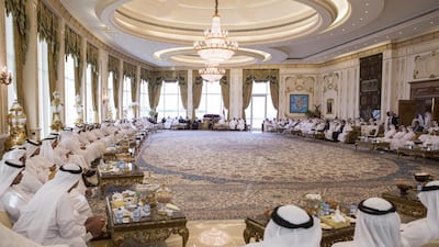 The Crown Prince with Pope Tawadros II.
