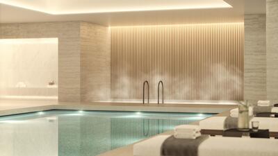 The swimming pool. Courtesy Northacre