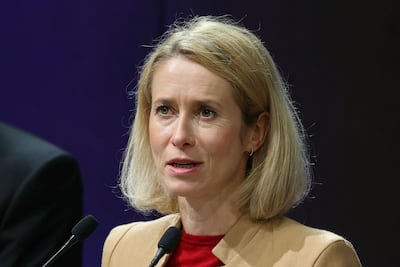 EU foreign minister Kaja Kallas has spoken of the risk of a new escalation between Iran and the US. AFP